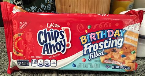 panda bytes: Birthday Frosting Chips Ahoy