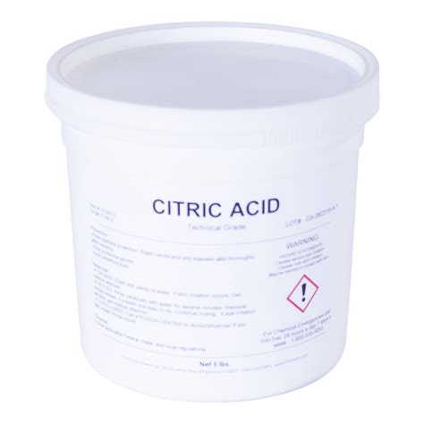 Citric Acid- 5 lbs