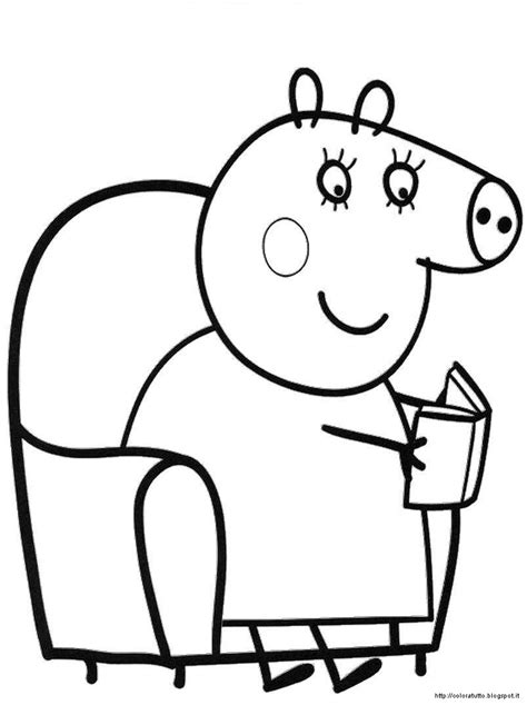 Peppa Pig #44044 (Cartoons) – Free Printable Coloring Pages