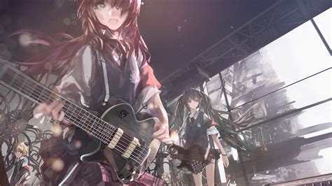 Rock Band Anime Girls Wallpapers - Wallpaper Cave