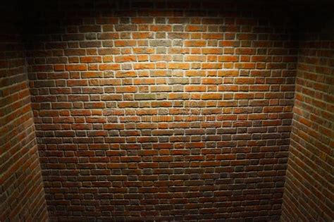 Prison Cell, Walls of Raw Bricks, Dark and Cold Stock Image - Image of ...