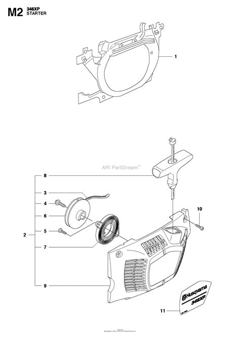 Husqvarna 346XP (2011-01) Parts Diagram for STARTER