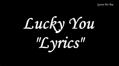 Eminem Lucky You