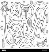 Coloring Pages Maze sketch template