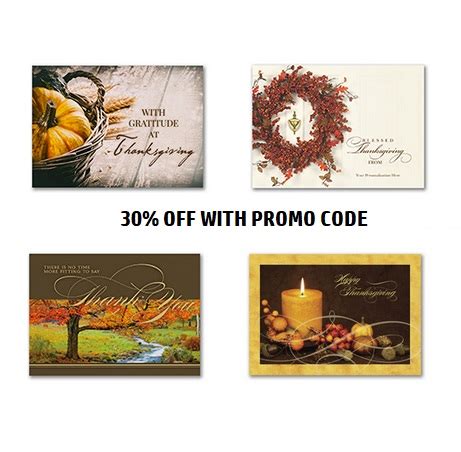 Personalized Thanksgiving Cards for Business and Family