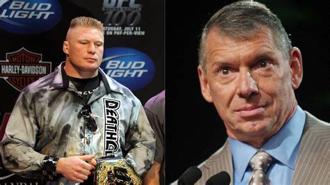 Reports: What Did Vince McMahon and Ex-UFC Star Brock Lesnar Do to ...