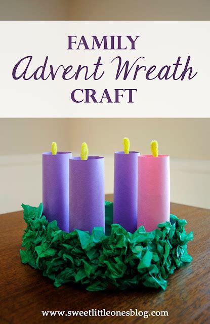 Sweet Little Ones: Advent Wreath Craft