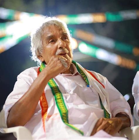 Oommen Chandy Health Before Death: Disease And Illness