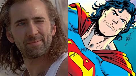 Nicolas Cage Reflects on His Cancelled Superman Movie