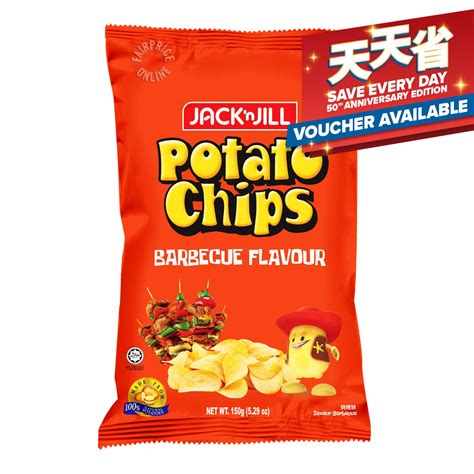 Jack 'n Jill Potato Chips - Barbecue | NTUC FairPrice