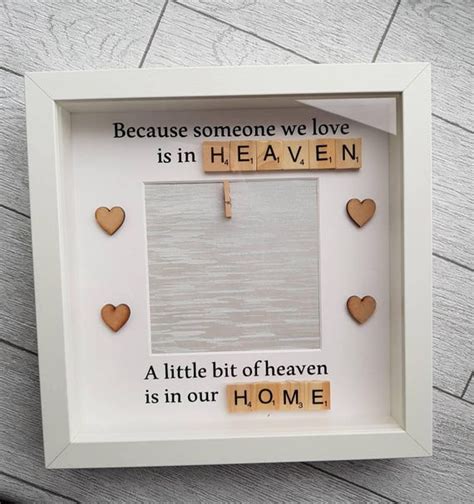 Photo Memorial Frame Memorial Gift Remembrance Frame | Etsy UK