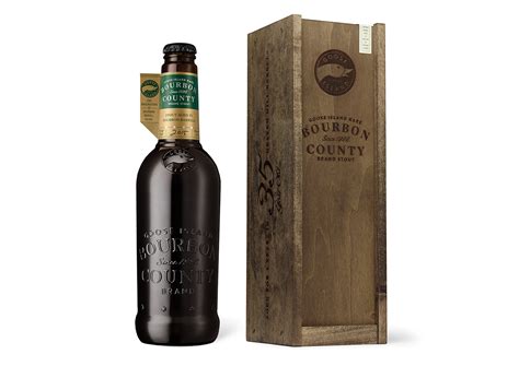 Goose Island Rare, Bourbon County Brand Stout on Behance