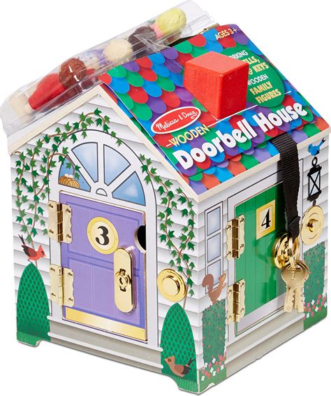 Melissa & Doug Wooden Doorbell House - The Wonder Emporium