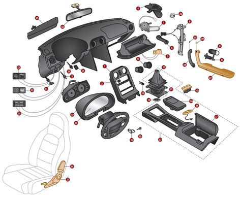 Interior Replacement Parts | Moss Miata