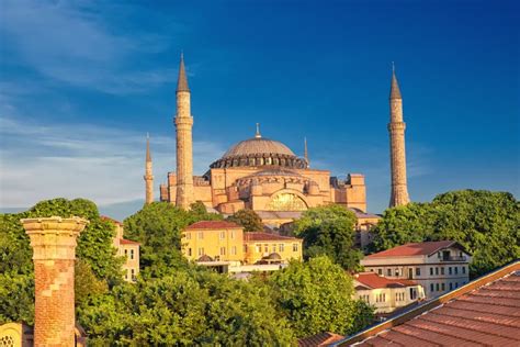 St. Sophia Cathedral , Istanbul, Turkey Stock Photo - Image of exterior, ayasofya: 119618662