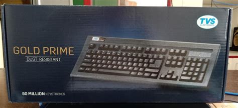 TVS Wired Gold Prime Keyboard, Size: Small at Rs 2500/piece in New ...