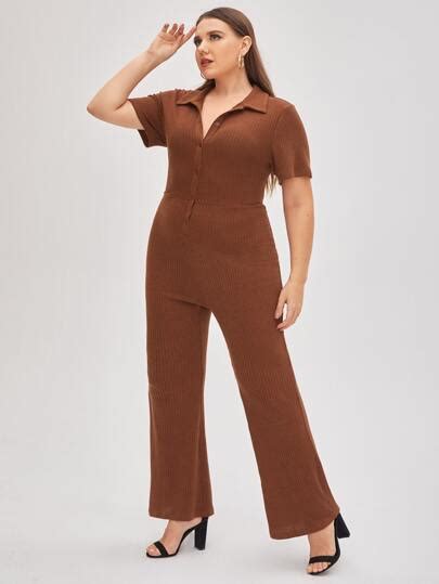 Plus Size Jumpsuits | Shop stylish plus size jumpsuits online | SHEIN ...