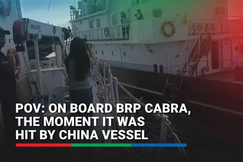 POV: On board BRP Cabra, the moment it was hit by China vessel – Filipino News