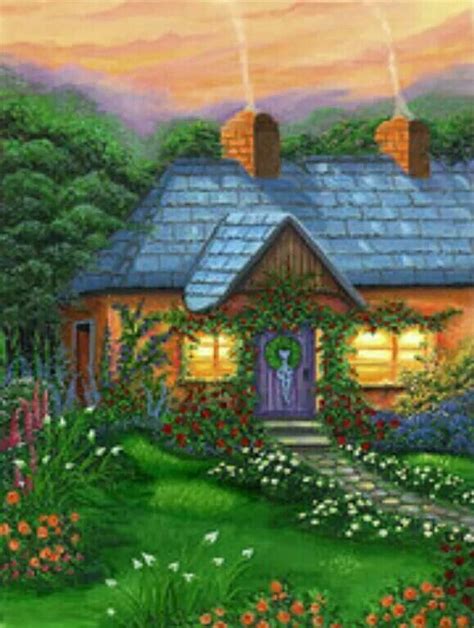 268 best images about Pretty paintings of Country Scenes on Pinterest ...