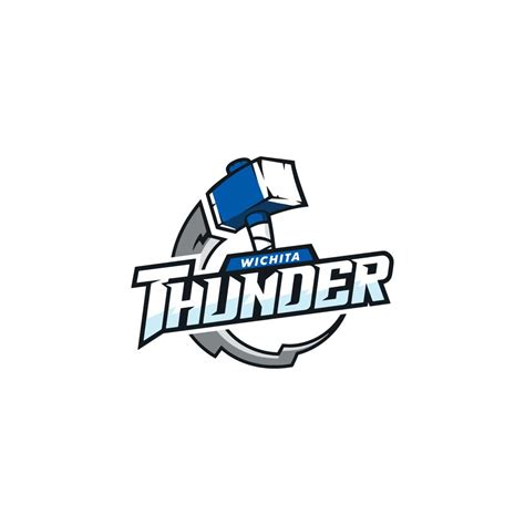 WICHITA THUNDER LOGO VECTOR - (.Ai .PNG .SVG .EPS Free Download)