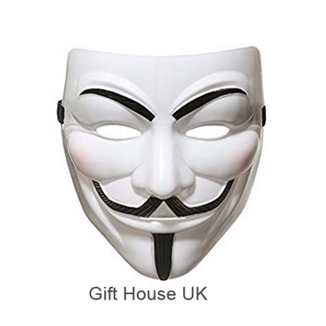 Face Mask Vendetta Guy Fawkes Scary Party Fancy Dress Costume Halloween Party UK | eBay | Guy ...