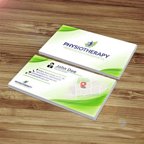 Entry #2 by FebDesigns for design business card for physiotherapy ...