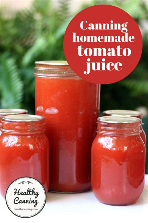 Tomato Juice - Healthy Canning in Partnership with Facebook Group ...