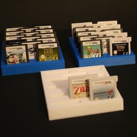 Download free 3D printing models Nintendo DS 3DS cartridge storage ・ Cults