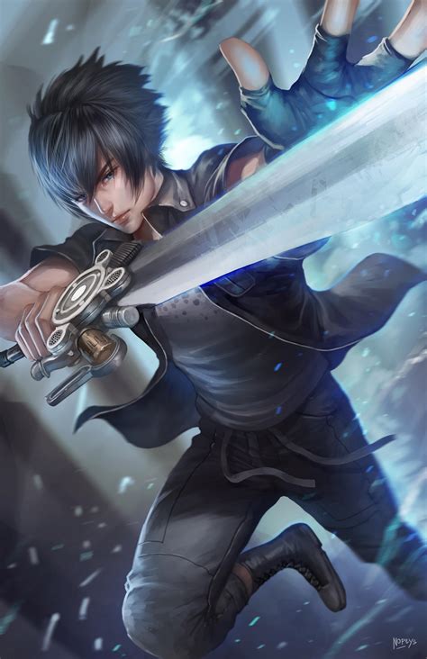 Noctis fanart by Me : r/FinalFantasy