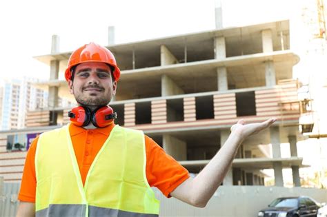 Free Photo | Young man civil engineer in safety hat