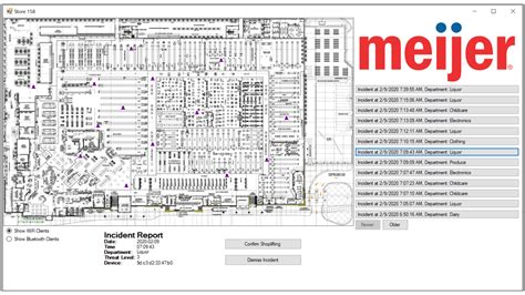 Meijer Store Layout Map