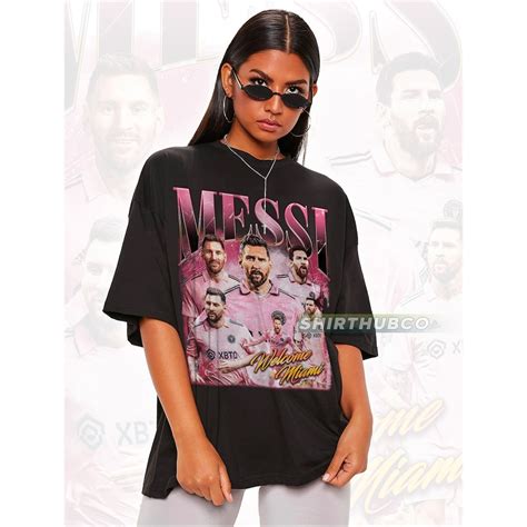 Lionel Messi Shirt, Messi Miami Shirt, Football Soccer shirt - Inspire ...