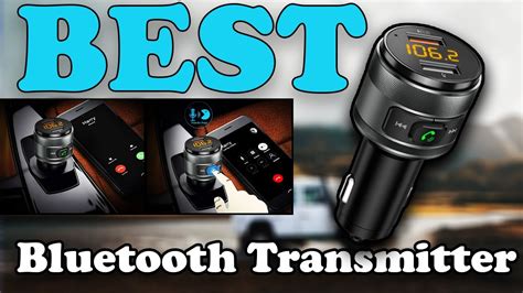 Best Bluetooth Transmitter 2023 - Top 13 Bluetooth Car Adapters 2023 Buying Guide - YouTube