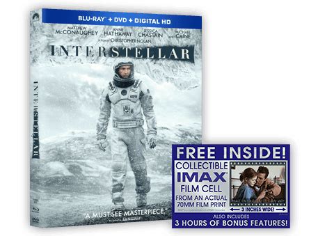 INTERSTELLAR – Now Available on Blu-ray, DVD, Digital HD - Legendary