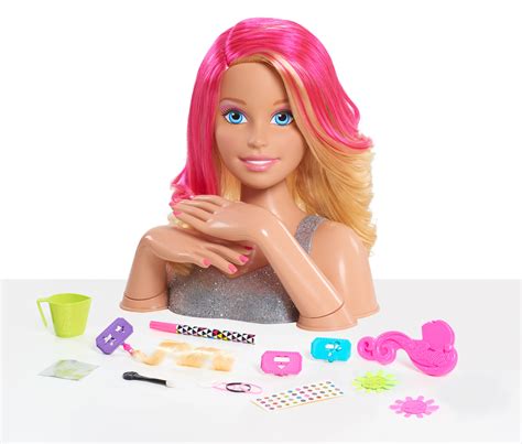 Barbie Flip & Reveal Deluxe Styling Head - Blonde - Walmart.com