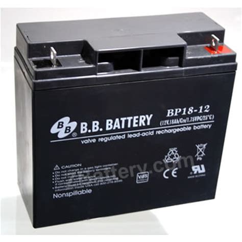 zBattery.com | B-B-Battery-BP18-12-12v-18ah-lead-acid-battery