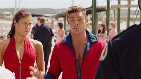 A New 'Baywatch' Trailer Features Zac Efron and Squad Running in Slow ...