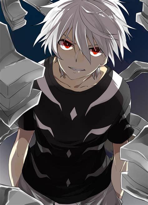 Accelerator | Anime, Cabelo masculino anime, Personagens de anime