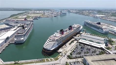 Port Canaveral hosts 6 cruise ships on one day