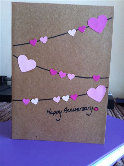 Feliz Aniversario ️ | Wedding card diy, Anniversary cards, Wedding ...