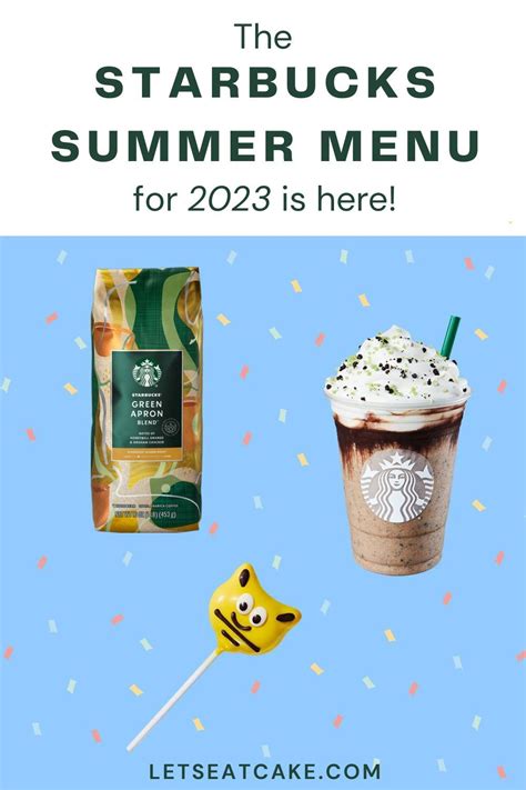 The Starbucks Summer Menu for 2023 Is Here! in 2023 | Summer menu ...