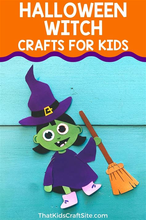 Witch Halloween Craft - That Kids' Craft Site