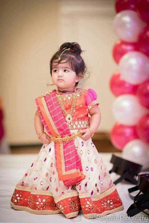 Love the model | Dresses kids girl, Baby girl lehenga, Indian dresses ...