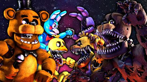 Top 10 NEW Five Nights at Freddy's FIGHT Animations 2020 (FNAF VS ...