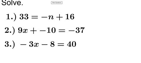 Solving two step equation – GeoGebra