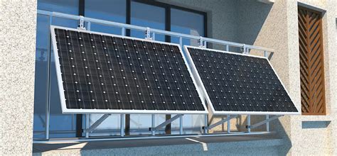 Balcony Railing Solar Panel Mounting System - Mibet