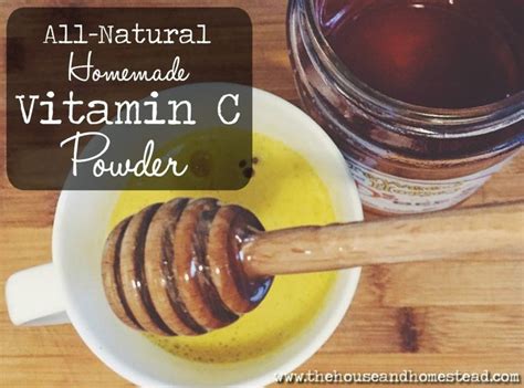 Homemade Vitamin C Powder - The House & Homestead | Receta