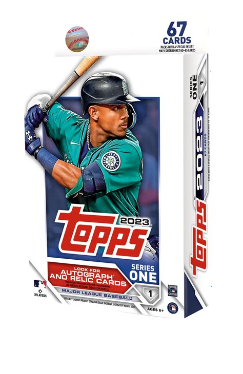 2023 Topps Series 1 MLB Baseball Hanger Pack Trading Cards - Walmart.com