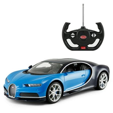 1/14 Scale Bugatti Chiron Radio Remote Control Model Car R/C Licensed Product Toy Car RC (Blue ...