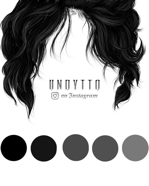 anime hair color ideas real life in 2024 | Fantasy hair color, Anime hair color, Black color palette